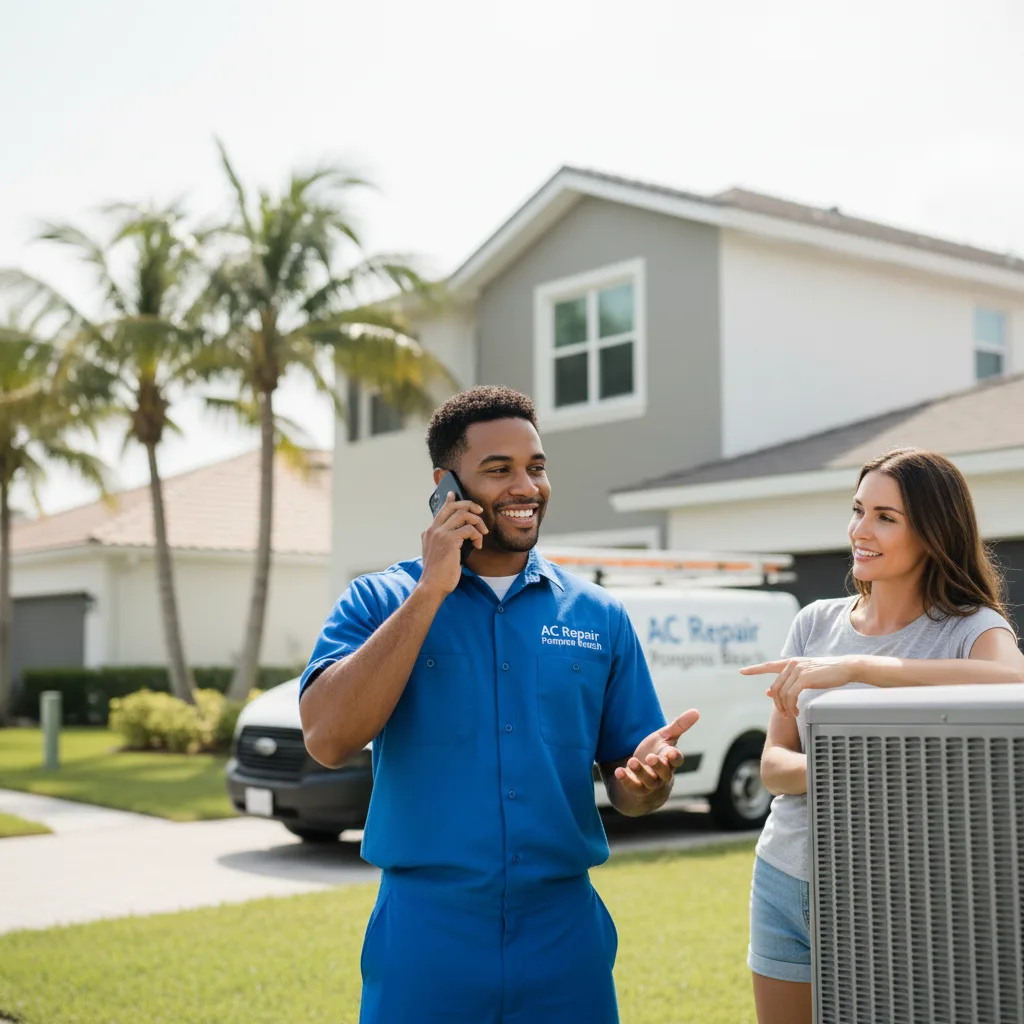 AC Repair Pompano Beach customer support in Maspeth